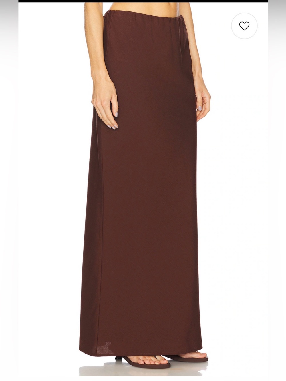 Seven Wonders Black Maxi Skirt